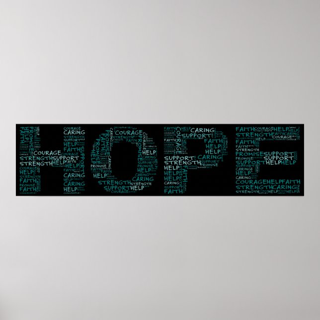Hospice Workers Embody a Spirit of Hope Poster (Front)