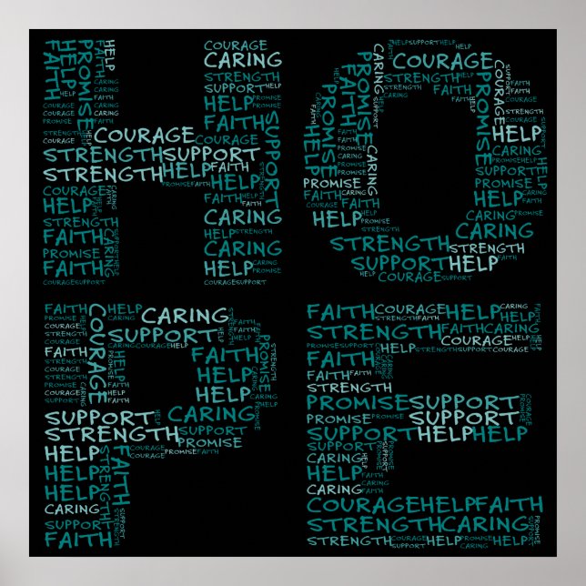 Hospice Workers Embody a Spirit of Hope Poster (Front)