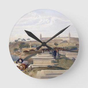 Hospital and Cemetery, Scutari, plate from 'The Se Round Clock