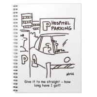 Hospital Car Parking Theme Notebook