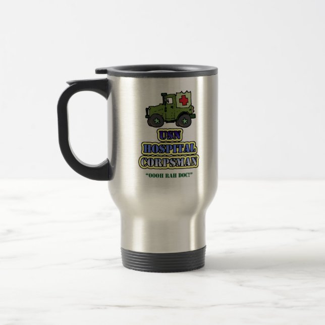 Hospital Corpsman Travel Mug (Left)