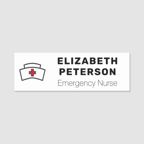 Hospital Employee Nurse Security Magnetic Name Tag