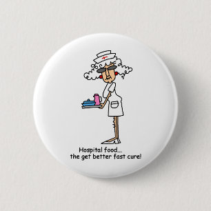 Hospital Food! Button