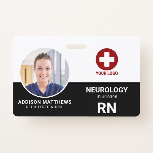 Hospital Medical Employee ID _ Registered Nurse RN Badge
