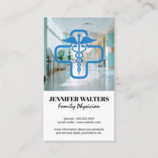 Hospital | Medical Workers Business Card (Front)