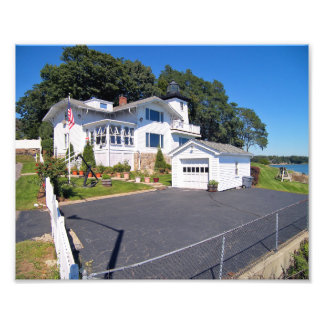 Hospital Point Lighthouse Massachusett Photo Print