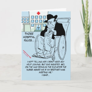 "Hospital Rules" Card