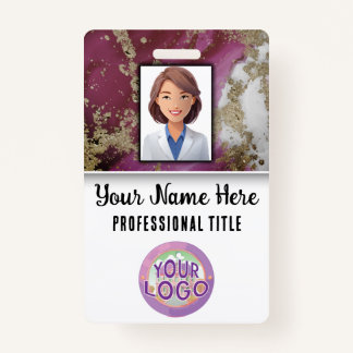 Hospital Staff Name Title Logo Nurse Doctors Badge