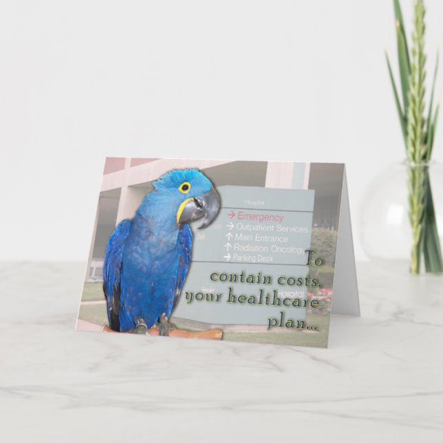 Hospital Stitches Card (Front)