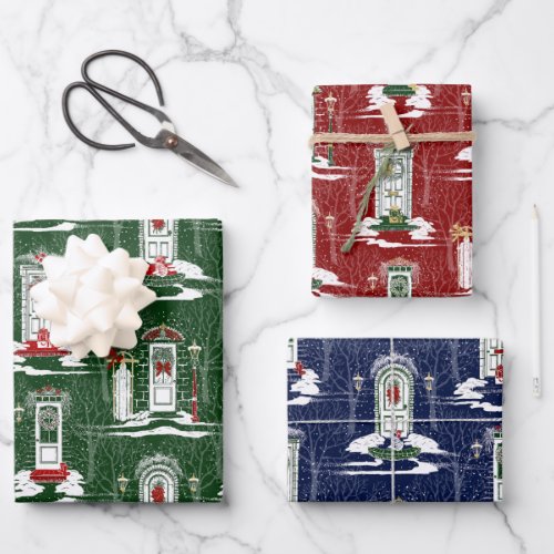 Hospitality Christmas Welcome Wrapping Paper Sheets