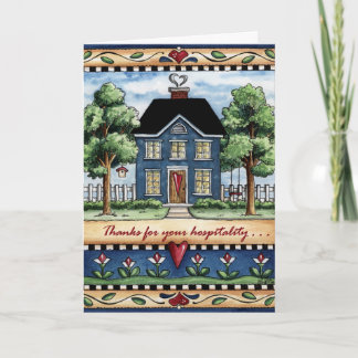 Hospitality - Greeting Card