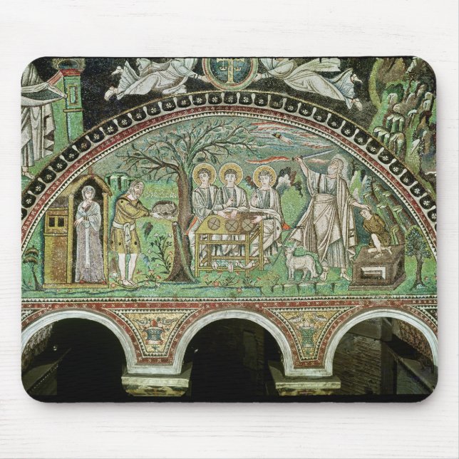 Hospitality of Abraham and the Sacrifice of Mouse Pad (Front)