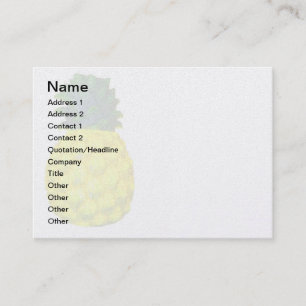 Hospitality PIneapple Business Card