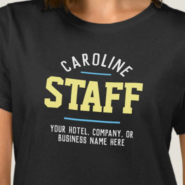 Hospitality Staff T-Shirt (Creator Uploaded)