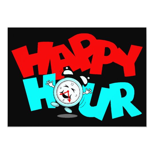 happy hour invite template