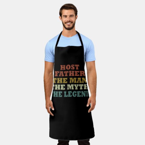 Host dad father gifts apron