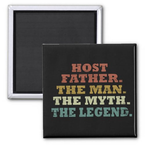 Host dad father gifts magnet