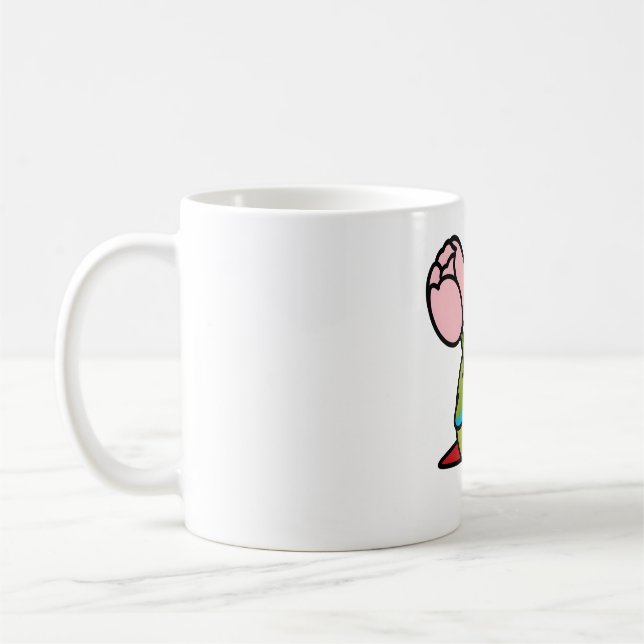 Host Green Cheek Pineapple Conure Coffee Mug (Left)
