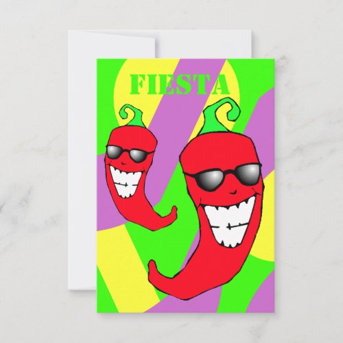 Host Mexican Fiesta Themed Parties Invitations