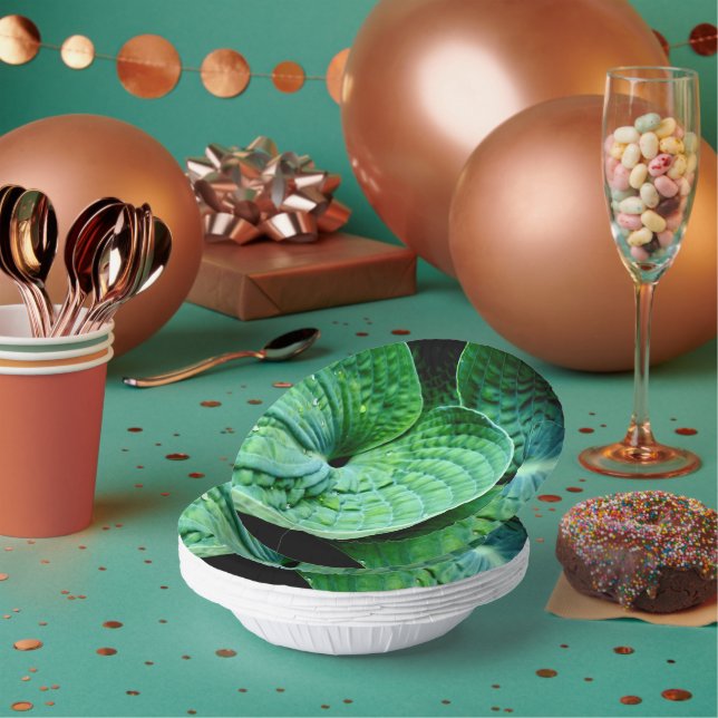 Hosta Heart Paper Bowls (Multi)