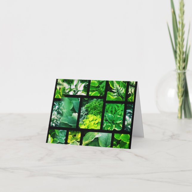 Hosta Heaven Note Card (Front)