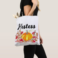Hostess Autumn Fall Floral Pumpkin Wedding 