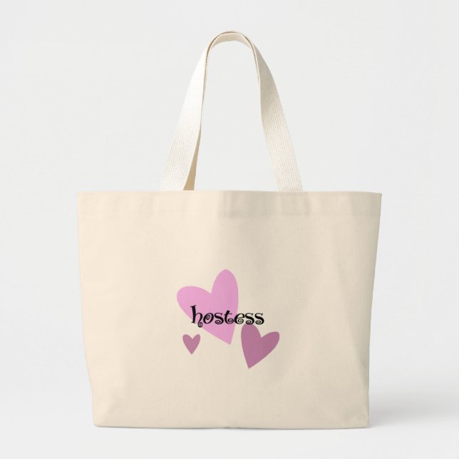 Hostess Large Tote Bag (Front)