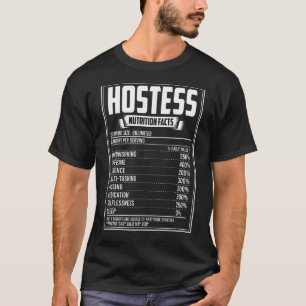 Hostess Nutrition Facts T-Shirt