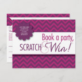 Hostess Scratcher Card with Envelope - IN-HOME (Front/Back)