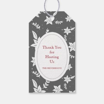 Hostess Thank You Gift Tags by tobegreetings at Zazzle