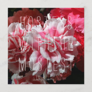 Hostess with the Mostest! Thank You Card