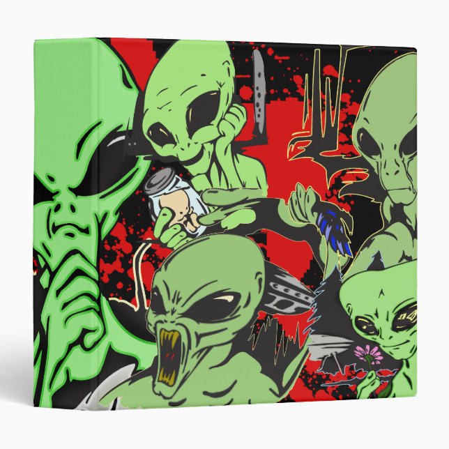 Hostile Aliens Binder (Front/Spine)