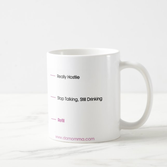 Hostile Coffee Mug (Right)