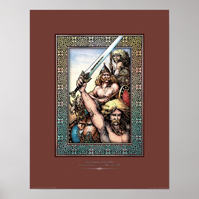 "Hosting of the Sidhe" Poster (14x18") (Front)