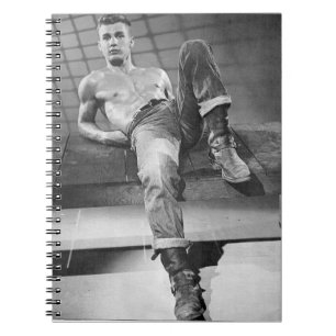 Hot 50s Man Notebook
