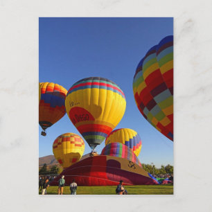 Hot Air Ballons Postcard
