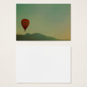 hot air balloon (Front & Back)