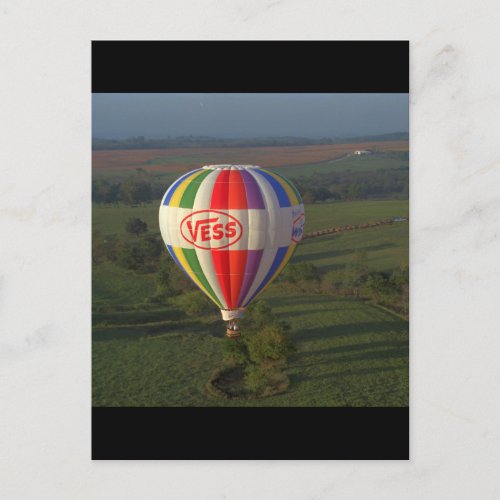 Hot air balloon  1983_Classic Aviation Postcard