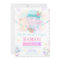 Hot Air Balloon 1st Birthday Invitation
