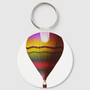 Hot Air Balloon 3 Keychain