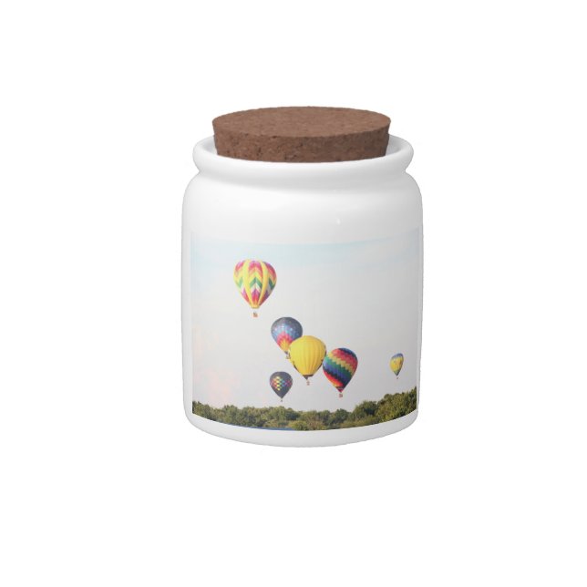 Hot Air Balloon 6 Candy Jar (Front)