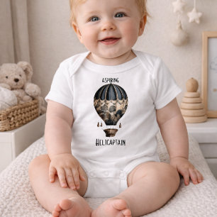 Hot Air Balloon Baby Bodysuit
