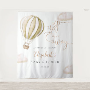 Hot Air Balloon Baby Shower Photo Backdrop