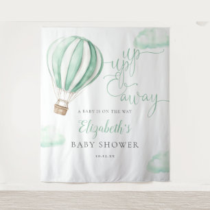 Hot Air Balloon Baby Shower Photo Backdrop