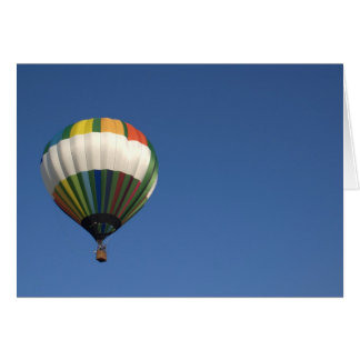 Inspirational 66 Blank Card Hot Air Balloon