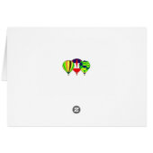 Hot Air Balloon Burner Cards (Back Horizontal)