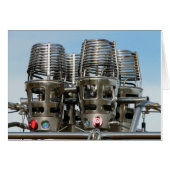 Hot Air Balloon Burners Blank Card (Front Horizontal)