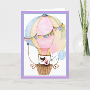 Hot Air Balloon Card to Celebrate Birthday
