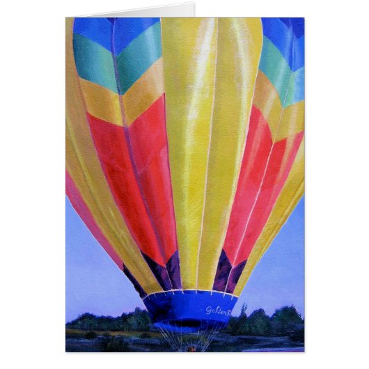 Hot Air Balloon Cards (Front)