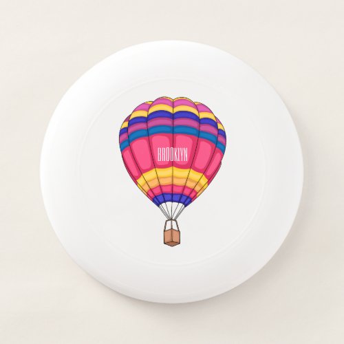 Hot air balloon cartoon illustration  Wham_O frisbee